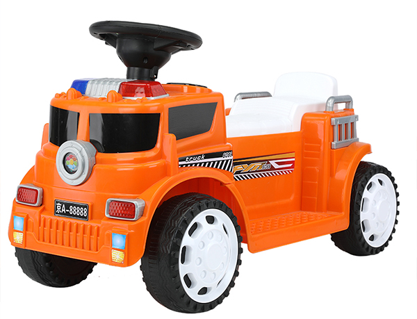 Children's toy car boy simulation car model fire car 2021 new single electric single drive engineering vehicle rescue vehicle