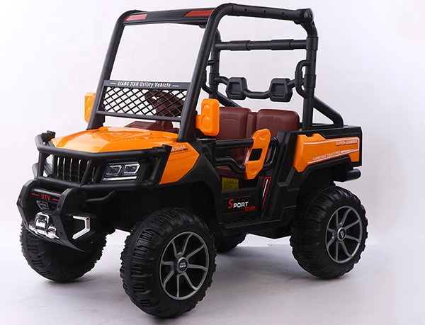 Manufacturer wholesale remote control UTV kids electric car 12V battery powerwheel ride on cars electric cars for children